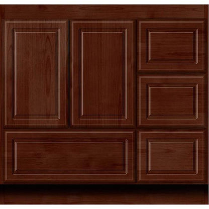 Simplicity by Strasser - 36 X 18 X 34.5 Legacy Vanity Ultra Door Right Hand Drawers
