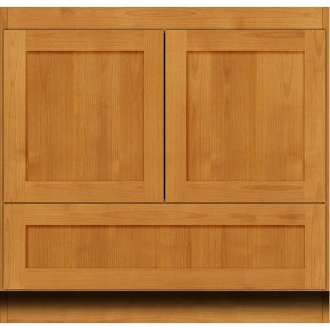Simplicity by Strasser - 36 X 18 X 34.5 Legacy Vanity Shaker Door No Side Drawers