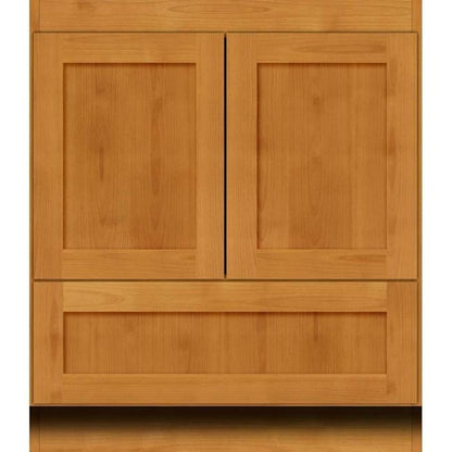 Simplicity by Strasser - 30 X 18 X 34.5 Legacy Vanity Shaker Door No Side Drawers