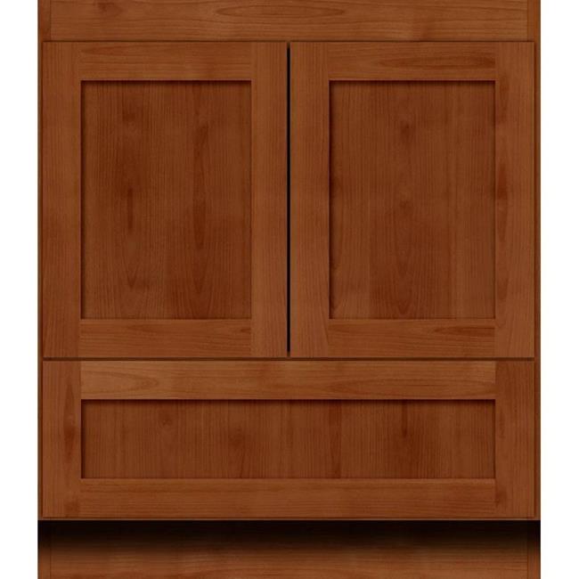 Simplicity by Strasser - 30 X 18 X 34.5 Legacy Vanity Shaker Door No Side Drawers
