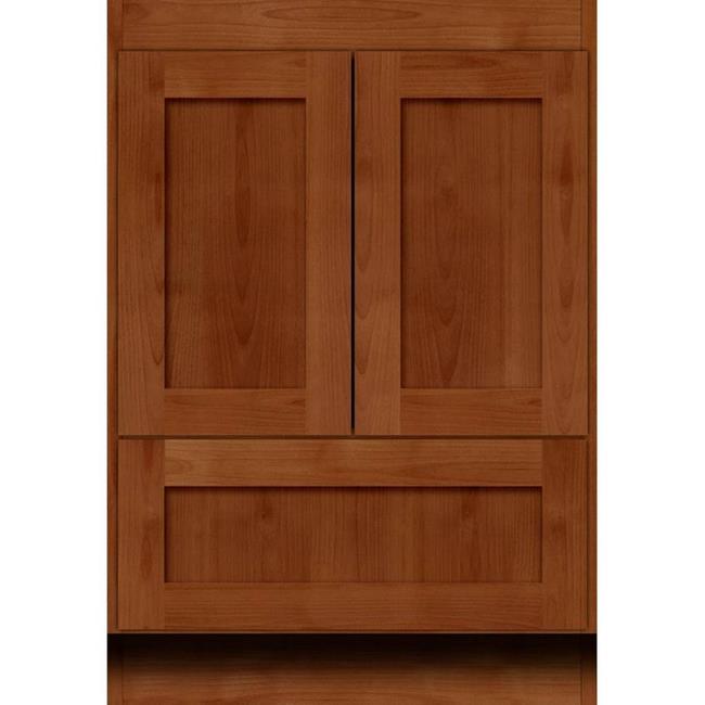 Simplicity by Strasser - 24 X 18 X 34.5 Legacy Vanity Shaker Door No Side Drawers
