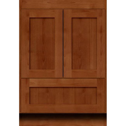 Simplicity by Strasser - 24 X 18 X 34.5 Legacy Vanity Shaker Door No Side Drawers