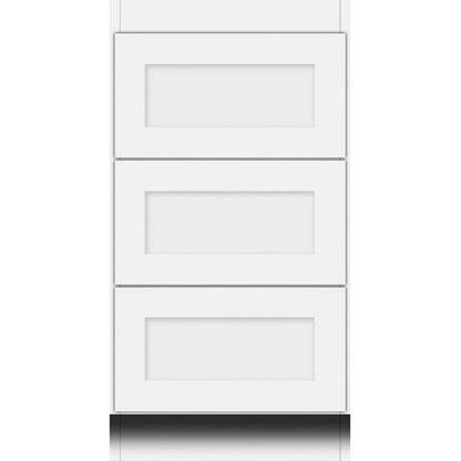 Simplicity by Strasser - 18 X 18 X 34.5 Shaker Drawer Bank