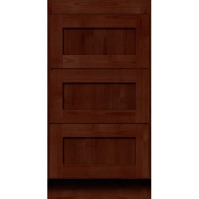 Simplicity by Strasser - 18 X 18 X 34.5 Shaker Drawer Bank