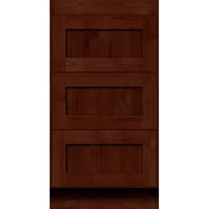 Simplicity by Strasser - 18 X 18 X 34.5 Shaker Drawer Bank