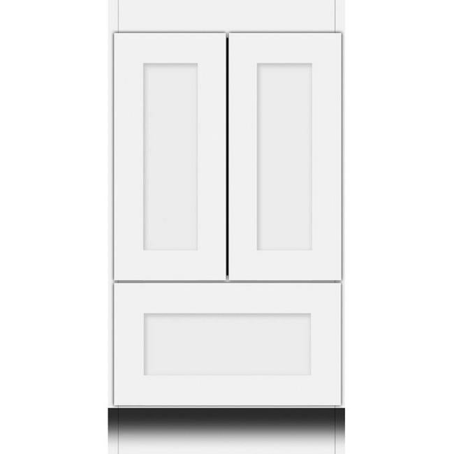 Simplicity by Strasser - 18 X 18 X 34.5 Legacy Vanity Shaker Door No Side Drawers