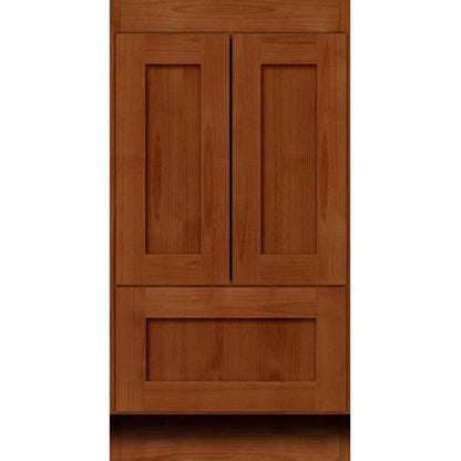 Simplicity by Strasser - 18 X 18 X 34.5 Legacy Vanity Shaker Door No Side Drawers