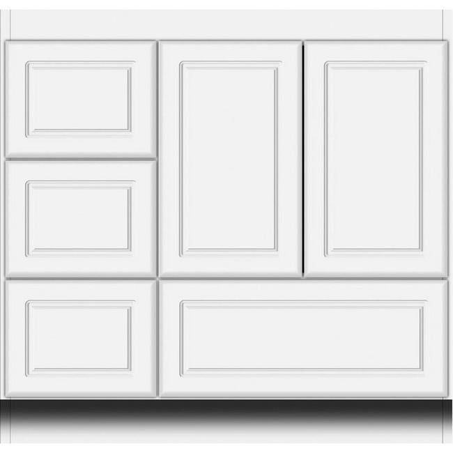 Simplicity by Strasser - 36 X 18 X 34.5 Legacy Vanity Ultra Door Left Hand Drawers