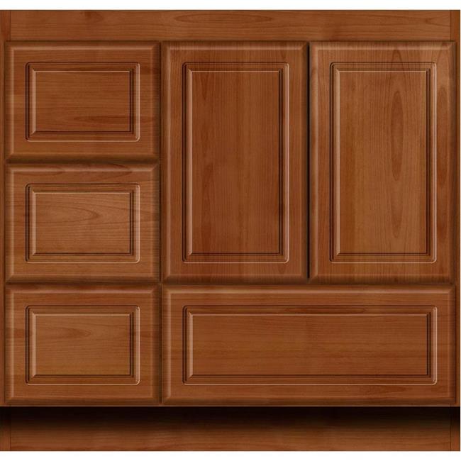 Simplicity by Strasser - 36 X 18 X 34.5 Legacy Vanity Ultra Door Left Hand Drawers
