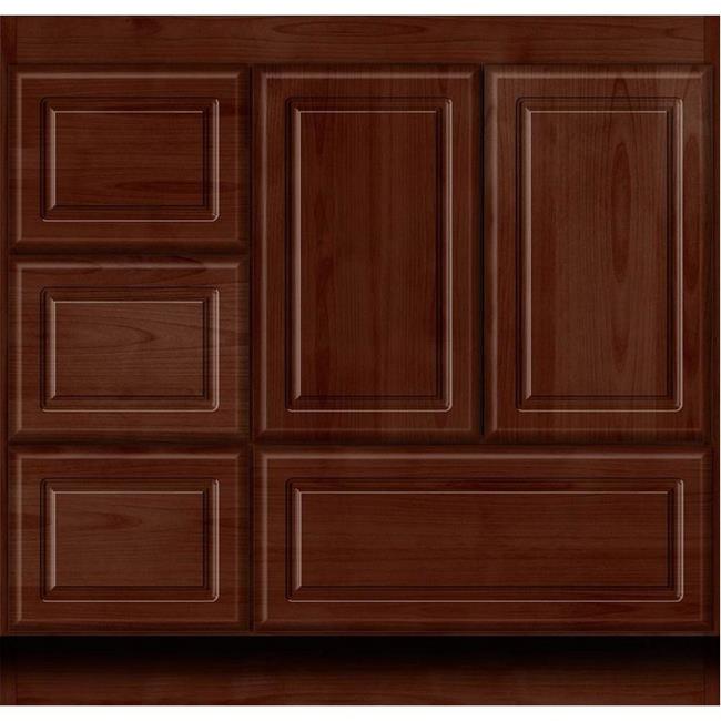 Simplicity by Strasser - 36 X 18 X 34.5 Legacy Vanity Ultra Door Left Hand Drawers