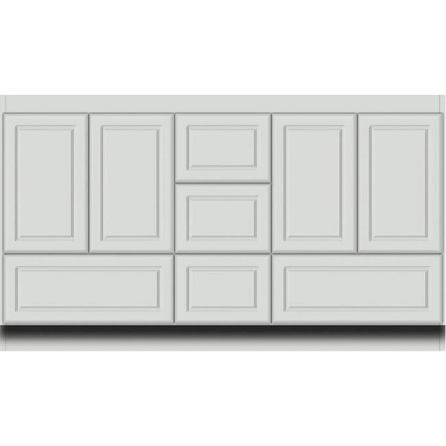 Simplicity by Strasser - 60 X 18 X 34.5 Legacy Vanity Ultra Door For Double Basin