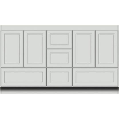 Simplicity by Strasser - 60 X 18 X 34.5 Legacy Vanity Ultra Door For Double Basin