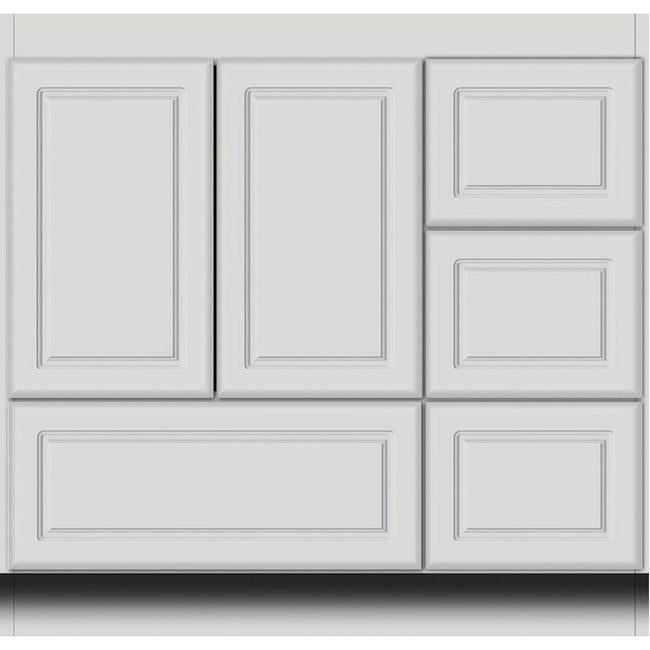 Simplicity by Strasser - 36 X 18 X 34.5 Legacy Vanity Ultra Door Right Hand Drawers