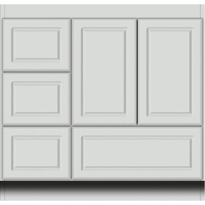 Simplicity by Strasser - 36 X 18 X 34.5 Legacy Vanity Ultra Door Left Hand Drawers