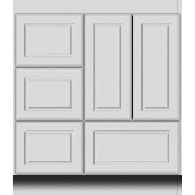 Simplicity by Strasser - 30 X 18 X 34.5 Legacy Vanity Ultra Door Left Hand Drawers