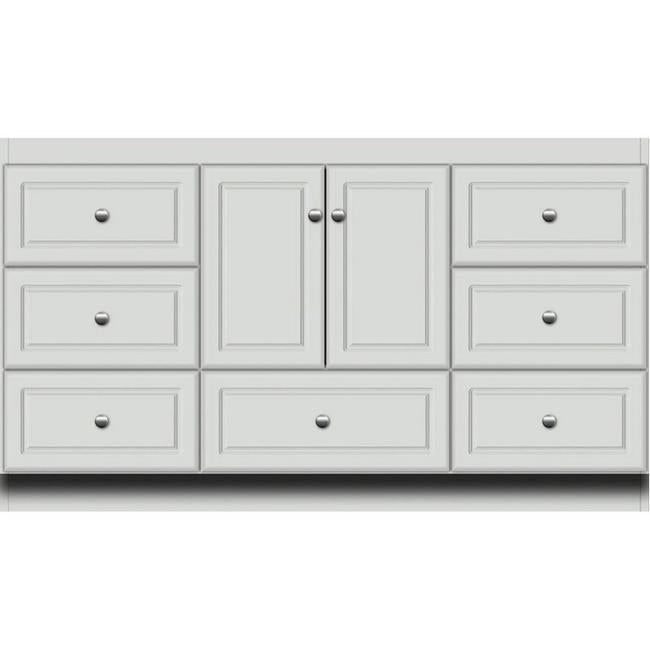 Simplicity by Strasser - 60 X 18 X 34.5 Legacy Vanity Slab Door For Single Basin