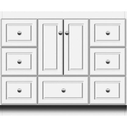 Simplicity by Strasser - 42 X 18 X 34.5 Legacy Vanity Slab Door For Single Basin
