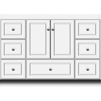 Simplicity by Strasser - 48 X 18 X 34.5 Legacy Vanity Slab Door For Single Basin