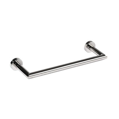 Lacava - Ronda Wall-Mount Towel Bar Made Of Chrome Plated Brass W:12 Inch, D: 3 5/8 Inch