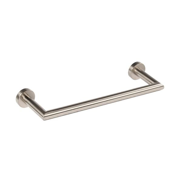 Lacava - Ronda Wall-Mount Towel Bar Made Of Chrome Plated Brass W:12 Inch, D: 3 5/8 Inch