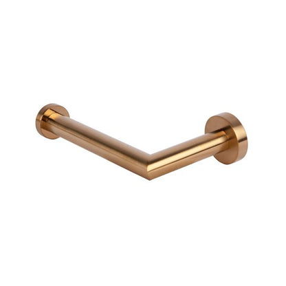 Lacava - Ronda Wall Mount Toilet Paper Holder Made Of Chrome Plated Brass W: 6 3/8”, D: 3 5/8”