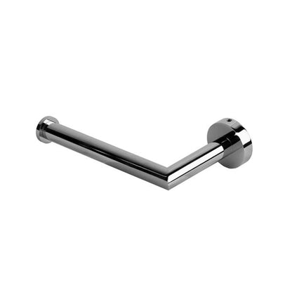 Lacava - Ronda Wall Mount Toilet Paper Holder Made Of Chrome Plated Brass W: 6 3/8”, D: 3 5/8”