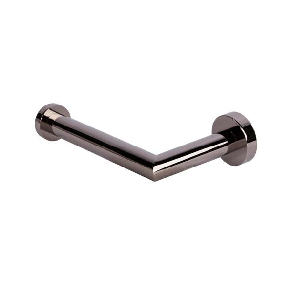Lacava - Ronda Wall Mount Toilet Paper Holder Made Of Chrome Plated Brass W: 6 3/8”, D: 3 5/8”