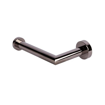 Lacava - Ronda Wall Mount Toilet Paper Holder Made Of Chrome Plated Brass W: 6 3/8”, D: 3 5/8”