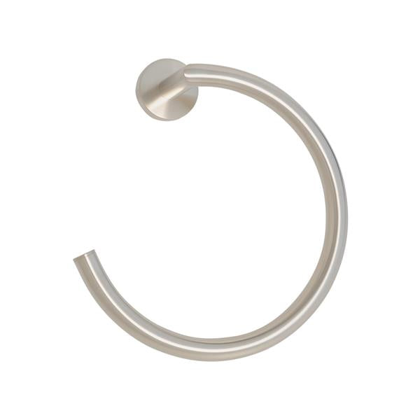 Lacava - Ronda Wall-Mount Towel Ring Made Of Chrome Plated Brass. W: 7 1/4”, D: 3 1/4”