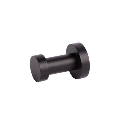Lacava - Ronda Wall-Mount Robe Hook Made Of Chrome Plated Brass. Diam: 1 5/8 Inch, D: 2 1/4 Inch.
