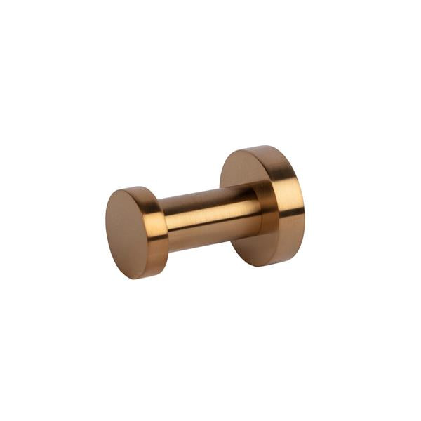 Lacava - Ronda Wall-Mount Robe Hook Made Of Chrome Plated Brass. Diam: 1 5/8 Inch, D: 2 1/4 Inch.