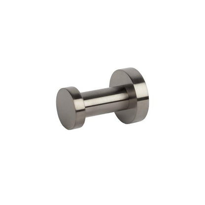 Lacava - Ronda Wall-Mount Robe Hook Made Of Chrome Plated Brass. Diam: 1 5/8 Inch, D: 2 1/4 Inch.