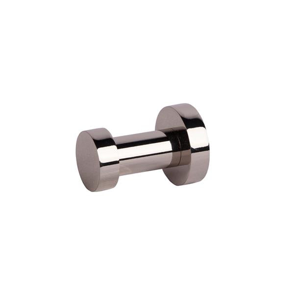 Lacava - Ronda Wall-Mount Robe Hook Made Of Chrome Plated Brass. Diam: 1 5/8 Inch, D: 2 1/4 Inch.