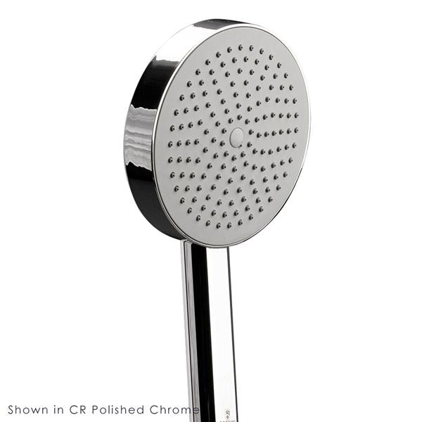Lacava - Minimal Hand-Held Round Shower Head With 59” Flexible Hose, Rain Jet.