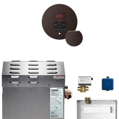 Mr. Steam - Ms (Butler) 6 Kw (6000 W) Steam Shower Generator Package With Itempoplus Control  Round