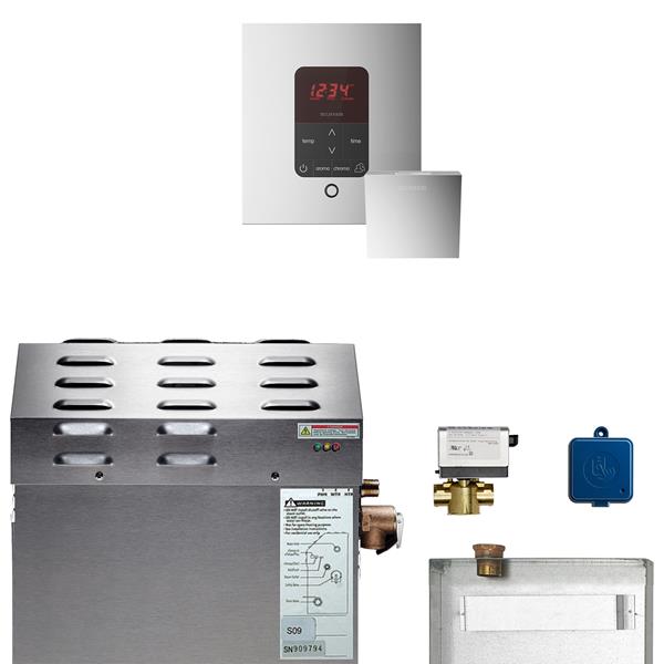 Mr. Steam - Ms (Butler) 5 Kw (5000 W) Steam Shower Generator Package With Itempoplus Control Square