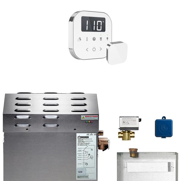 Mr. Steam - Ms (Airbutler) 6 Kw (6000 W) Steam Shower Generator Package With Airtempo Control