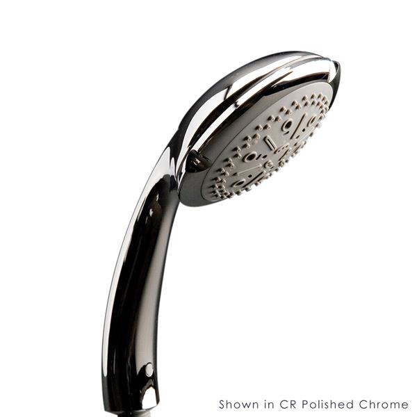 Lacava - Perla & Embrace Hand-Held Round Shower Head With 59 Inch Flexible Hose, Four Jets.