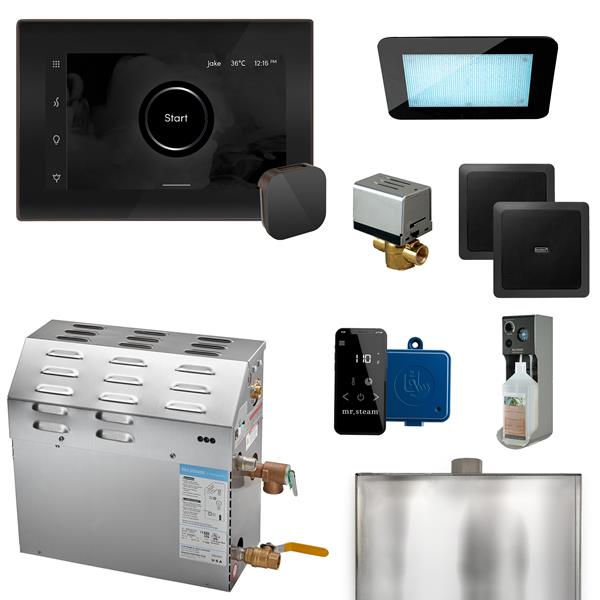 Mr. Steam - Ms (Xdream) 6000-Watt Steam Generator With Isteamx Control And Aroma Glass Steamhead