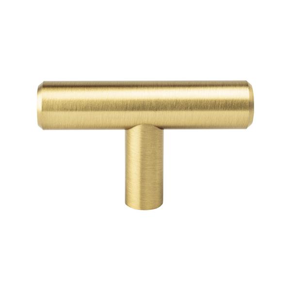 Berenson - Tempo Modern Brushed Gold Knob