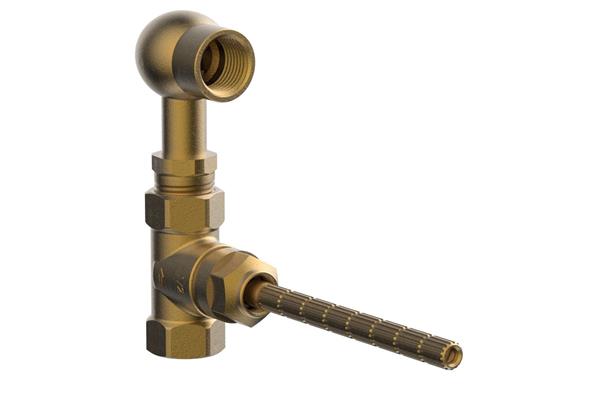 Phylrich - 1/2 Inch Volume Control Valve for Wall Bidet Cold Only
