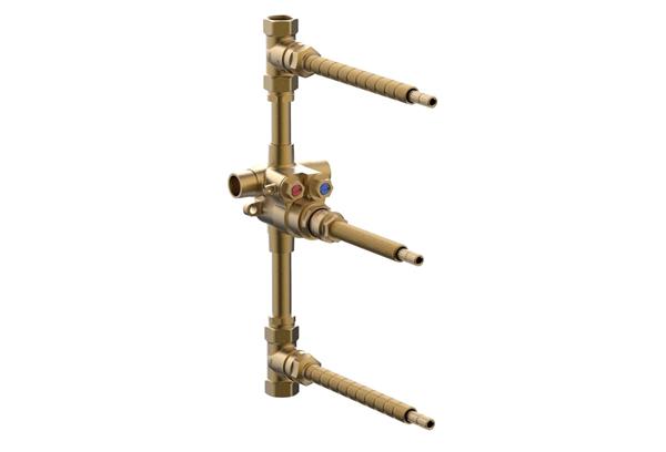 Phylrich - 1/2 Inch Therm Valve With Two Volume Controls