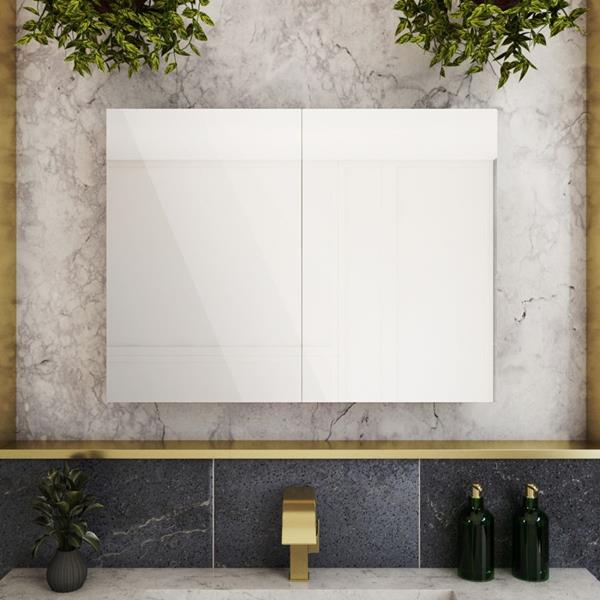 Maidstone - Corvina 32 by 24 inch Double Door Medicine Cabinet