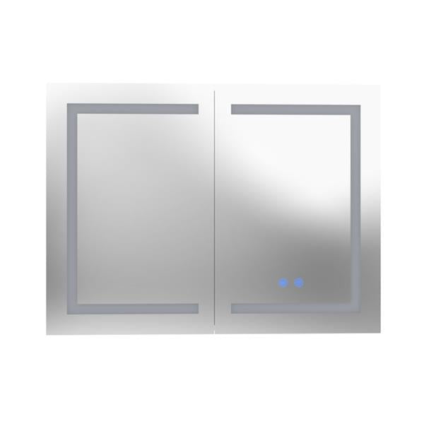 Maidstone - Corvina 32 by 24 inch Double Door LED Medicine Cabinet