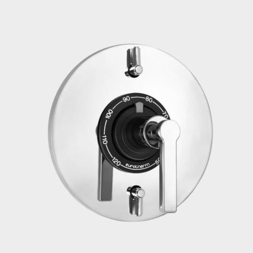 Sigma - 1/2 Inch Thermostatic Set, Two Volume Controls, Trim Stella