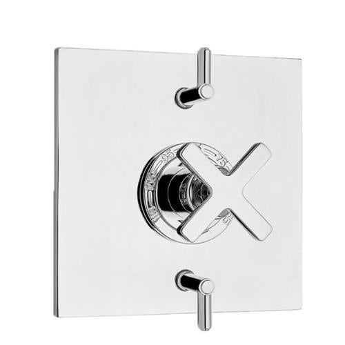 Sigma - 1/2 Inch Thermostatic Set, Two Volume Control, Trim Tribeca-X