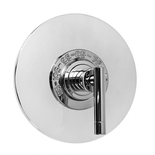 Sigma - 3/4 Inch Thermostatic Set With 9 Inch Plate Trim Polaris II