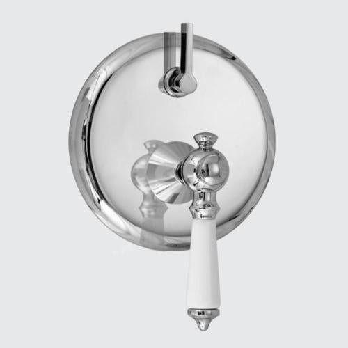 Sigma - E-Mini Thermostatic W/Built In Control - Round - Waldorf Trim Only