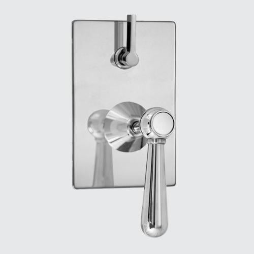 Sigma - E-Mini Thermostatic W/Built In Control - Rectangular - Loire Trim Only