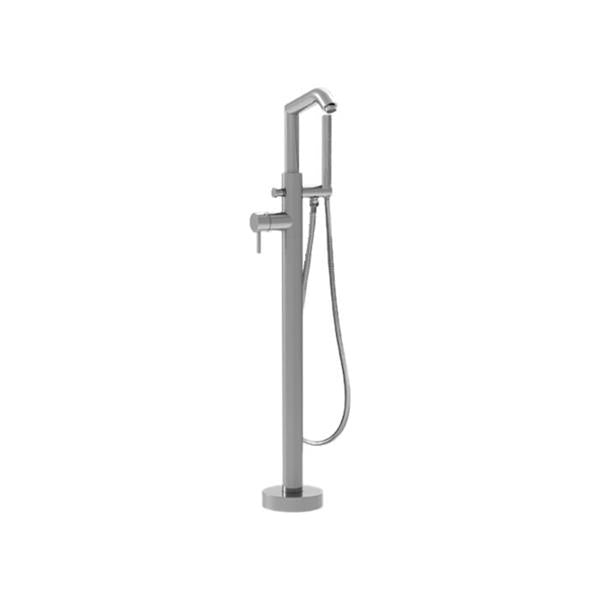Sigma - Contemporary Floormount Single-Hole Tub Filler Trim